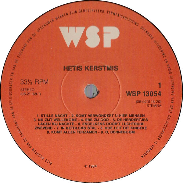 Leidse Sleuteltjes - Het Is Kerstmis (LP) 40709