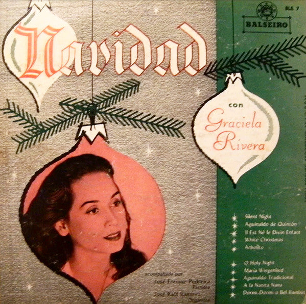 Graciela Rivera - Navidad (10") 51619 Vinyl LP 10" Vinyl Goed / Hoes Goed