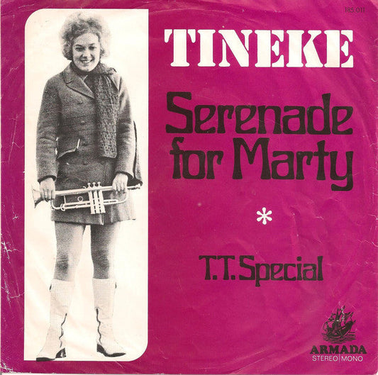 Tineke - Serenade For Marty 40377 Vinyl Singles Vinyl Goed / Hoes Goed