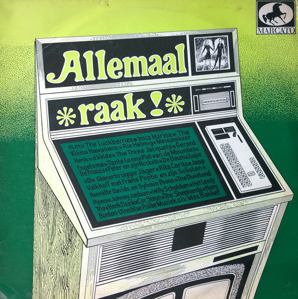 Various - Allemaal Raak (LP) 46446 Vinyl LP Vinyl Goed / Hoes Goed