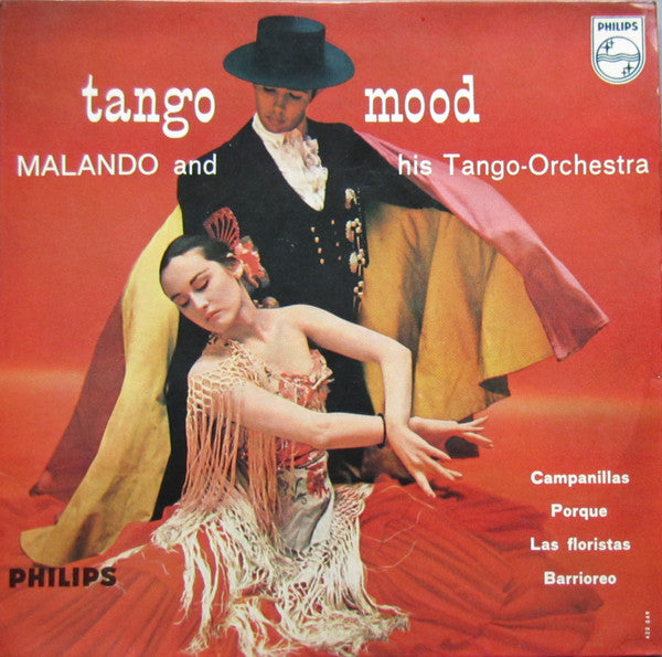 Malando And His Tango Orchestra - Campanillas 16699 Vinyl Singles EP Vinyl Goed / Hoes Goed
