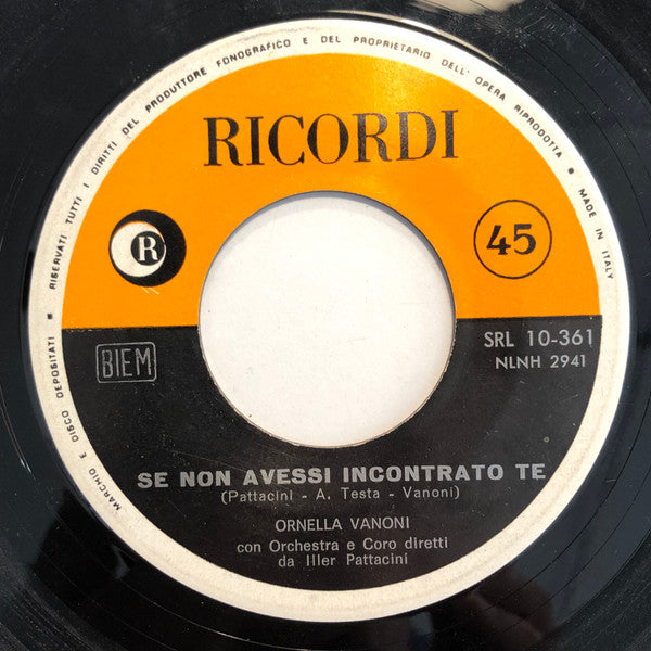 Ornella Vanoni - Non Dirmi Niente (Don't Make Me Over) 02469 Vinyl Singles Vinyl Goed / Hoes Generic