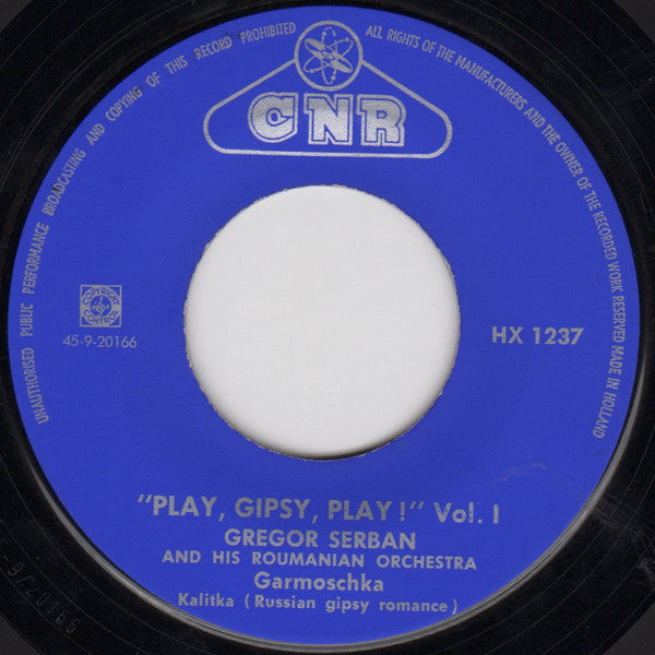 Gregor Serban Orchestra - Play, Gipsy, Play! Vol. I 32404