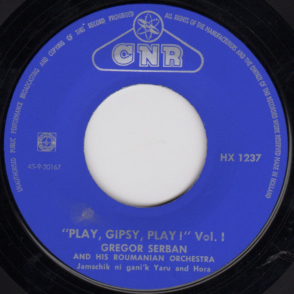 Gregor Serban Orchestra - Play, Gipsy, Play! Vol. I 32404