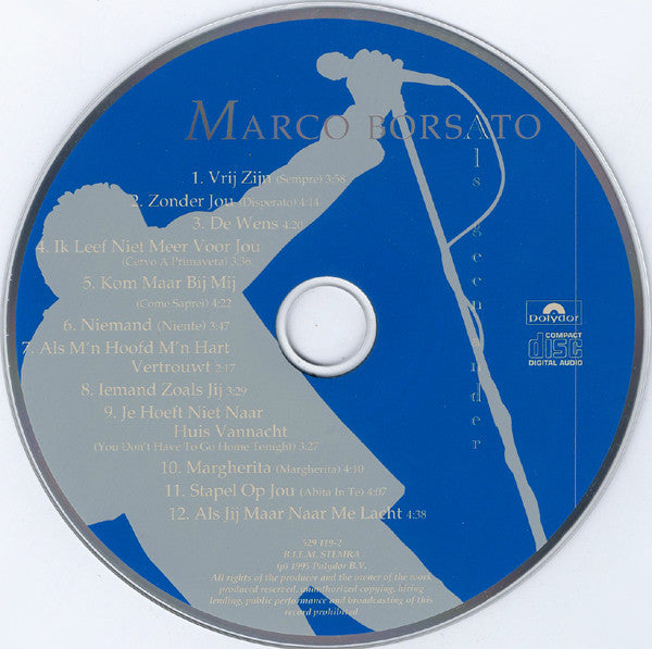 Marco Borsato - Als Geen Ander (CD) 70377 Compact Disc Goede Staat