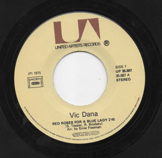 Vic Dana - Red Roses For A Blue Lady 42448 Vinyl Singles Vinyl Goed / Hoes Generic