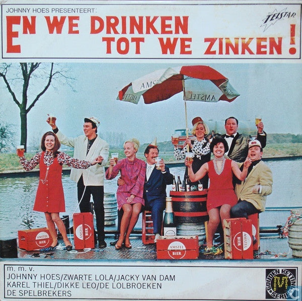 Various - En We Drinken Tot We Zinken (LP) 50761 Vinyl LP Vinyl Goed / Hoes Goed