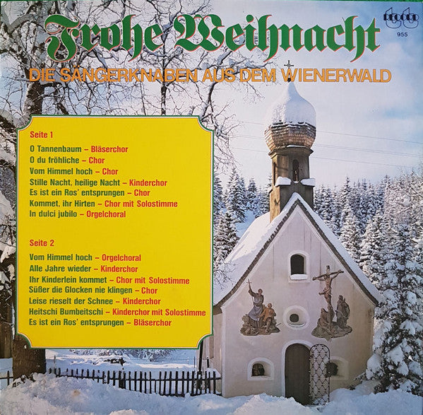 Sängerknaben Vom Wienerwald - Frohe Weihnacht (LP) 49157 Vinyl LP Vinyl Goed / Hoes Goed