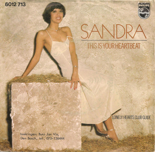 Sandra - This Is Your Heartbeat 30891 Vinyl Singles Vinyl Goed / Hoes Goed