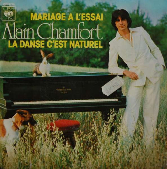 Alain Chamfort - Mariage A L'essai 31404 Vinyl Singles Vinyl Goed / Hoes Goed