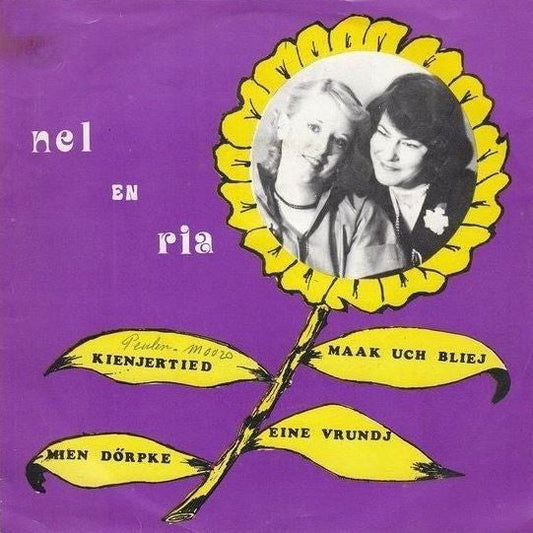 Nel en Ria - Kienjertied 30813 Vinyl Singles Vinyl Goed / Hoes Goed