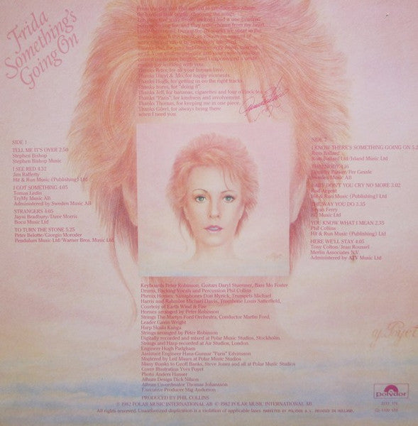 Frida - Something's Going On (LP) 49992 Vinyl LP Vinyl Goed / Hoes Goed