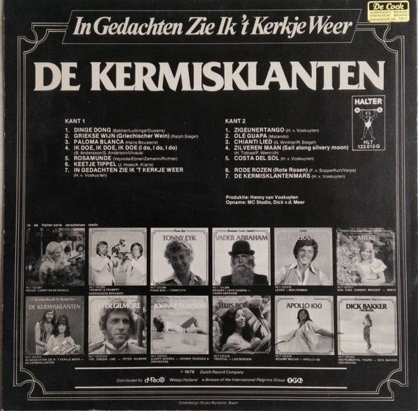 Kermisklanten - In Gedachten Zie Ik Het Kerkje Weer (LP) 44813 Vinyl LP Vinyl Goed / Hoes Goed
