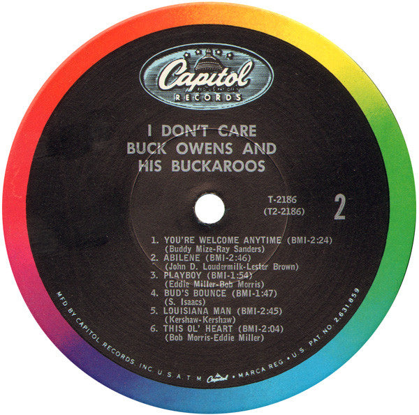 Buck Owens - I Don't Care (LP) 46282