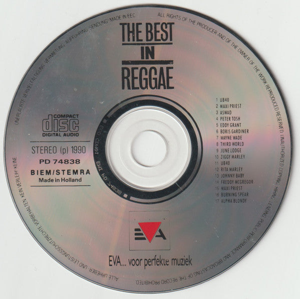 Various - The Best In Reggae (CD) 70871 Compact Disc Goede Staat