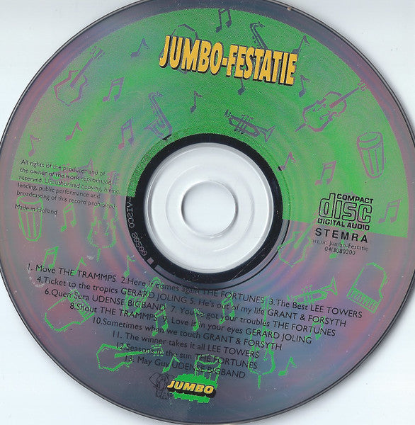 Various - Jumbo-Festatie (CD) 70536 Compact Disc Goede Staat