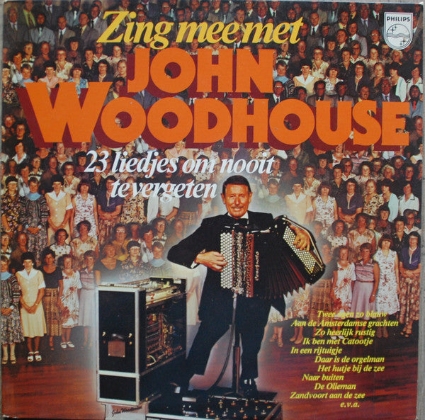 John Woodhouse - Zing Mee Met (LP) 48230 Vinyl LP Vinyl Goed / Hoes Goed