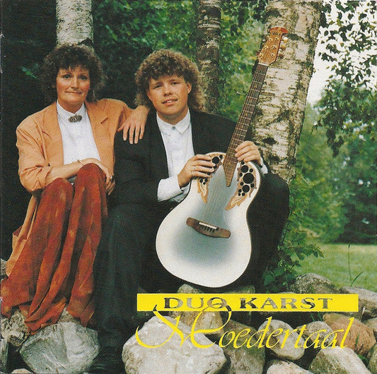 Duo Karst - Moedertaal (CD) Compact Disc Vinyl Goed / Hoes Goed