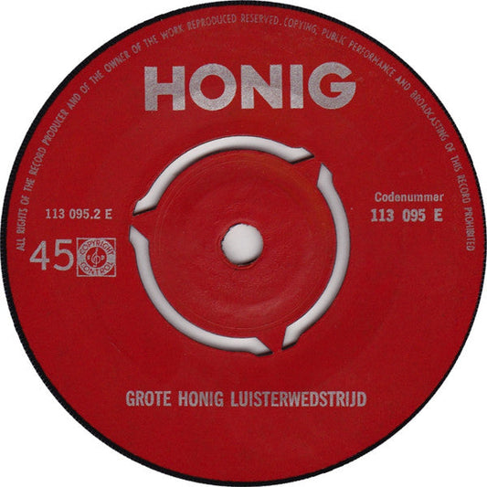 Dorus - Grote Honig Luisterwedstrijd 05467 Vinyl Singles EP Vinyl Goed / Hoes Generic