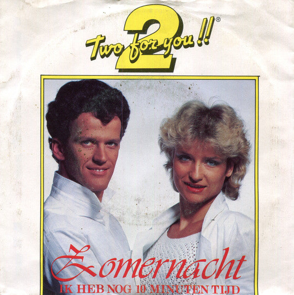 Two For You - Zomernacht Vinyl Singles Vinyl Goed / Hoes Goed