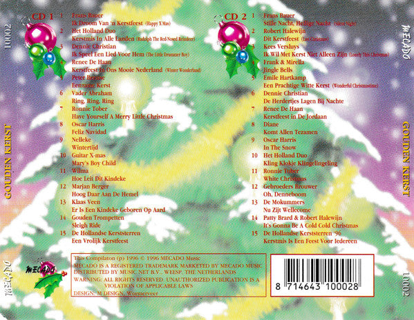 Various - Gouden Kerst (CD) 71138 Compact Disc 2x Goede Staat