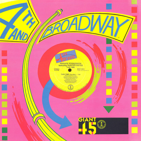 Private Possession Featuring Hunter Hayes - This Time (Maxi-Single) 51139 51139 Maxi-Singles Vinyl Goed / Hoes Goed