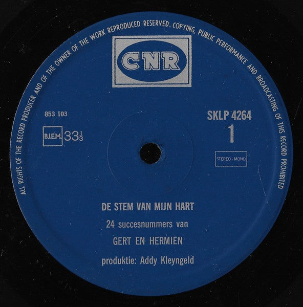 Gert und Hermien – Die Stimme meines Herzens (LP) 43409