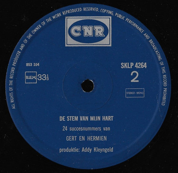 Gert und Hermien – Die Stimme meines Herzens (LP) 43409