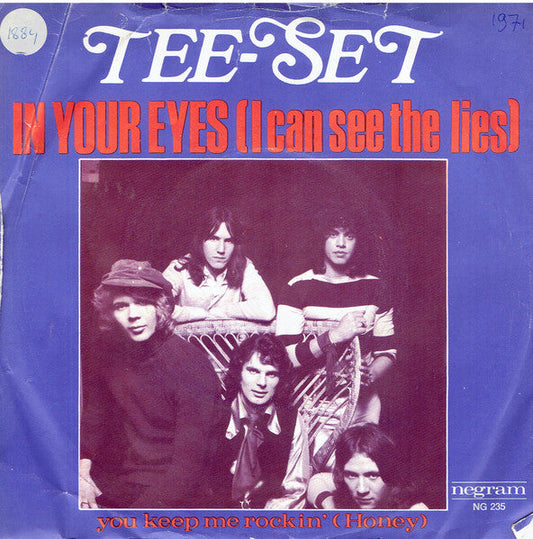 Tee-Set - In Your Eyes (I Can See The Lights) 37923 Vinyl Singles Vinyl Goed / Hoes Goed