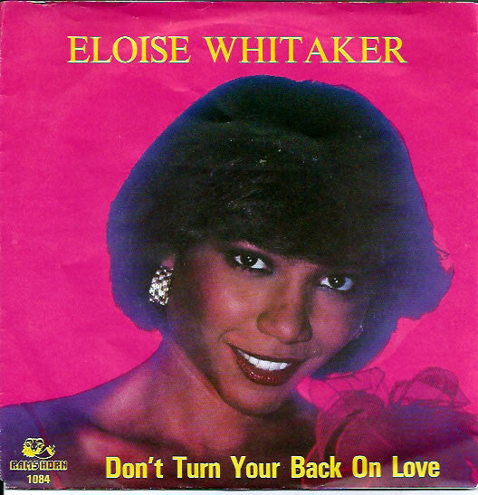 Eloise Whitaker - Don't Turn Your Back On Love Vinyl Singles Vinyl Zeer Goed / Hoesje Goed "VINYLSINGLES.NL"