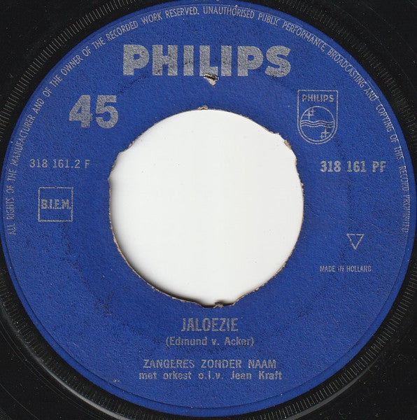 Zangeres Zonder Naam - Ach Vaderlief... 38949 Vinyl Singles Vinyl Goed / Hoes Goed