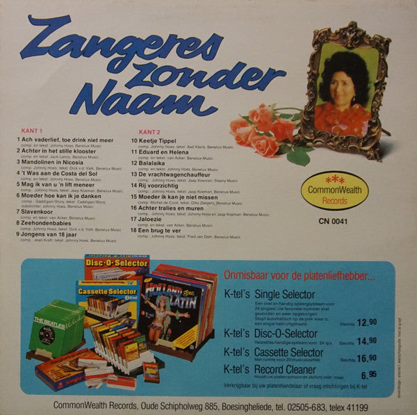 Sängerin ohne Namen – Ihre berühmten Lieder des Lebens (LP) 43471