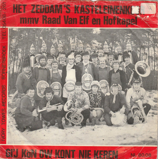 Zeddam's Kasteleinenkoor - Gi'j Kön Ow Kont Nie Keren 19640 Vinyl Singles Vinyl Goed / Hoes Redelijk
