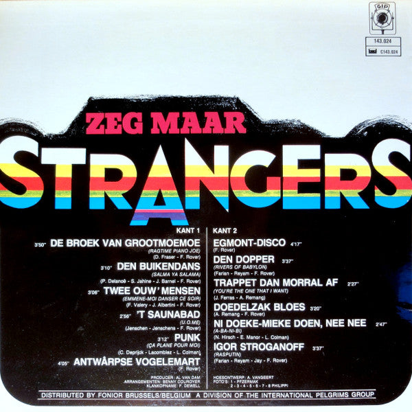 Strangers - Zeg Maar Strangers (LP) 46350 Vinyl LP Vinyl Goed / Hoes Goed