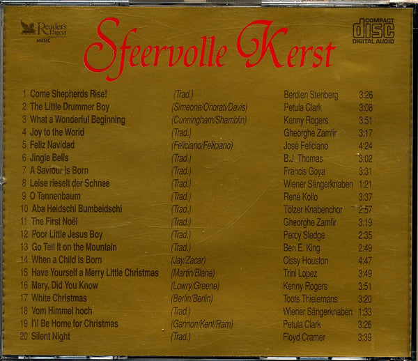 Various - Sfeervolle Kerst (CD) 70386 Compact Disc Goede Staat