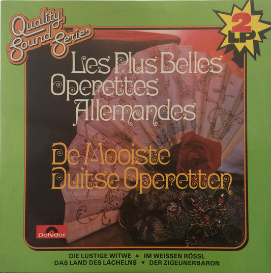 Various - Les Plus Belles Operettes Allemandes (LP) 50308 Vinyl LP Dubbel Vinyl Goed / Hoes Goed
