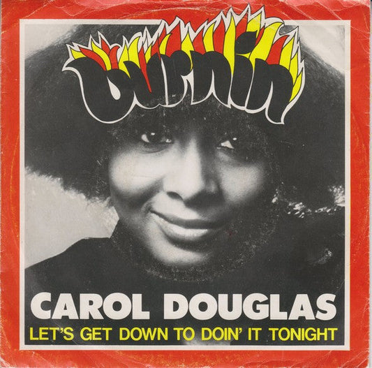 Carol Douglas - Burnin' (Red Vinyl) Vinyl Singles Vinyl Goed / Hoes Goed