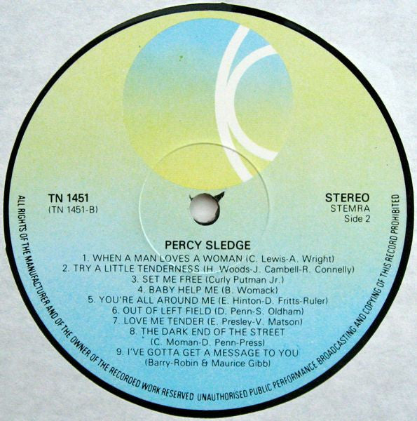 Percy Sledge – Wenn ein Mann liebt ... (LP) 46306