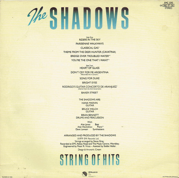 Shadows - String Of Hits (LP) 51058 Vinyl LP Vinyl Goed / Hoes Goed
