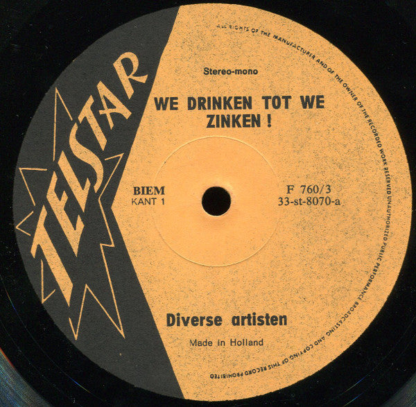 Verschiedene – Johnny Hoes präsentiert: Und wir trinken, bis wir untergehen! (LP) 51277