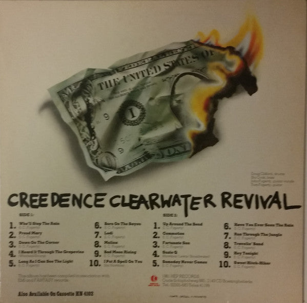 Creedence Clearwater Revival - Creedence Clearwater Revival (LP) Vinyl LP Vinyl Goed / Hoesje Goed "VINYLSINGLES.NL"