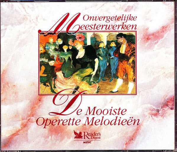Various - De Mooiste Operette Melodieën (CD) Compact Disc Vinyl Goed / Hoes Goed
