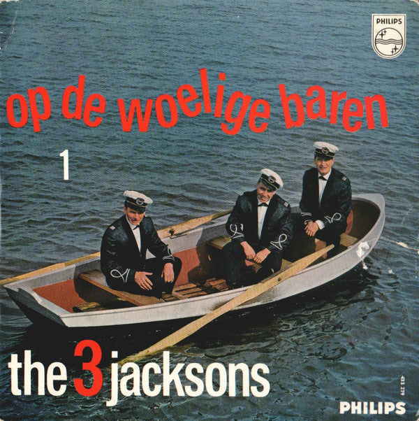 3 Jacksons - Op De Woelige Baren 1 23129 Vinyl Singles EP Vinyl Goed / Hoes Goed