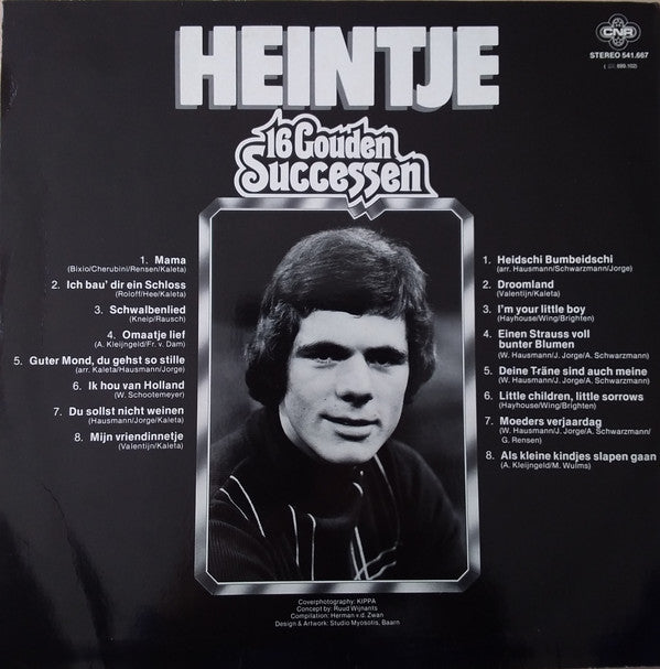 Heintje - 16 Gouden Successen (LP) 44186 Vinyl LP Vinyl Goed / Hoes Goed