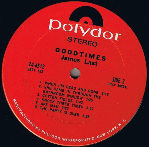 James Last - Goodtimes (LP) 46280 Vinyl LP Vinyl Goed / Hoes Goed