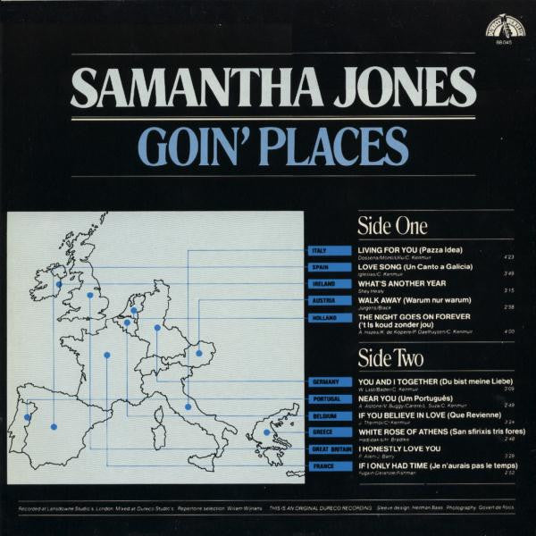 Samantha Jones - Goin' Places (LP) 49022 Vinyl LP Vinyl Goed / Hoes Goed