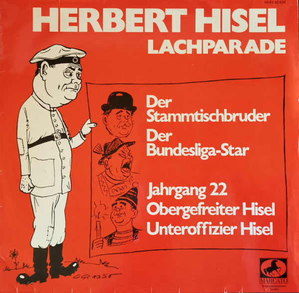 Herbert Hisel - Lachparade Vinyl Singles Vinyl Goed / Hoes Goed