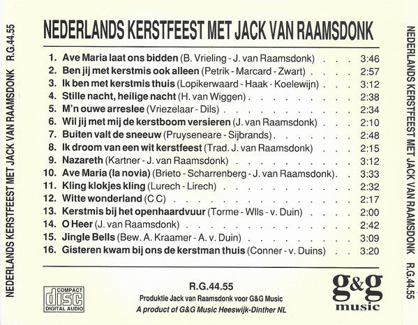 Jack van Raamsdonk - Nederlands Kerstfeest (CD) 70926 Compact Disc Goede Staat