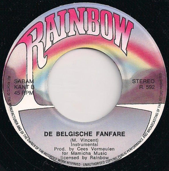 Erik Marijsse - Ik Ben 'n Belg 33163 Vinyl Singles Vinyl Goed / Hoes Goed