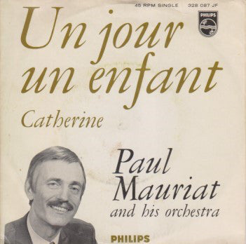 Le Grand Orchestre De Paul Mauriat - Un Jour Un Enfant 11348 Vinyl Singles Vinyl Goed / Hoes Goed
